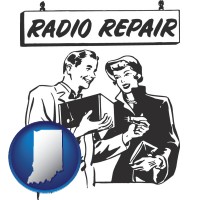 indiana a vintage radio repair shop