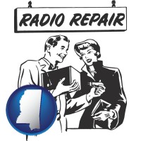 mississippi a vintage radio repair shop