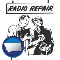 montana a vintage radio repair shop