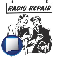 new-mexico a vintage radio repair shop