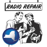 new-york a vintage radio repair shop